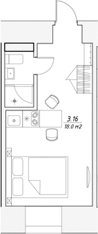 Апарт-отель 3* в Петровском пер., 4