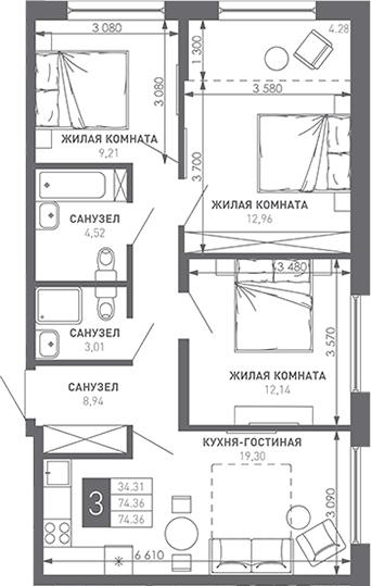 Иначе в Молодежном