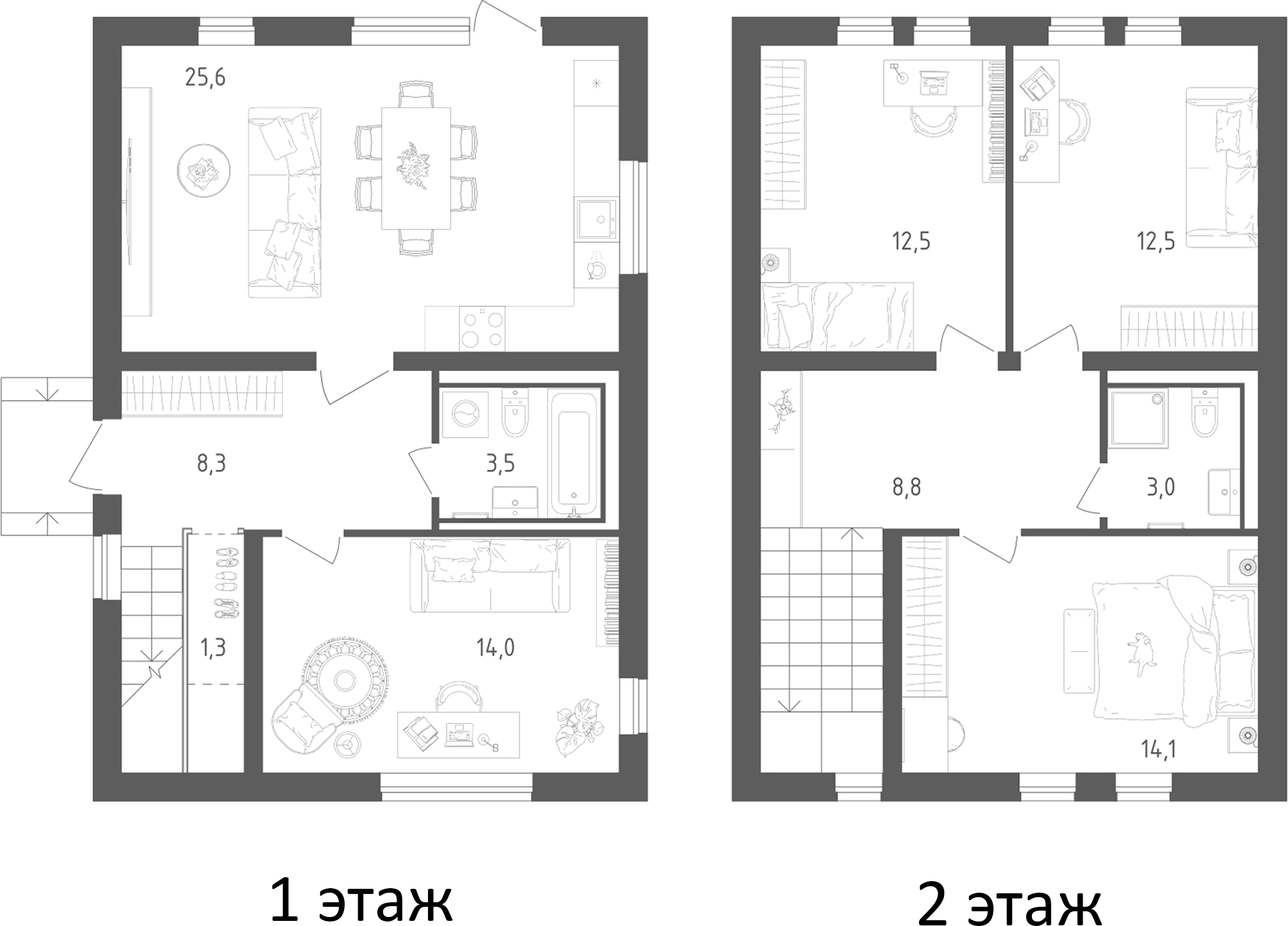 Коттеджный поселок Пушкино Дом у воды
