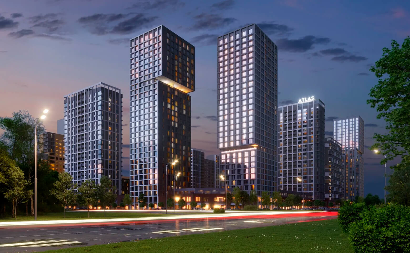 Клубный дом Московский квартал. Baza Development