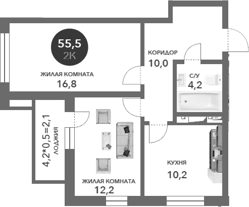 Коттеджный поселок В Марьянской