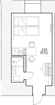 Апарт-отель 3* в Петровском пер., 4