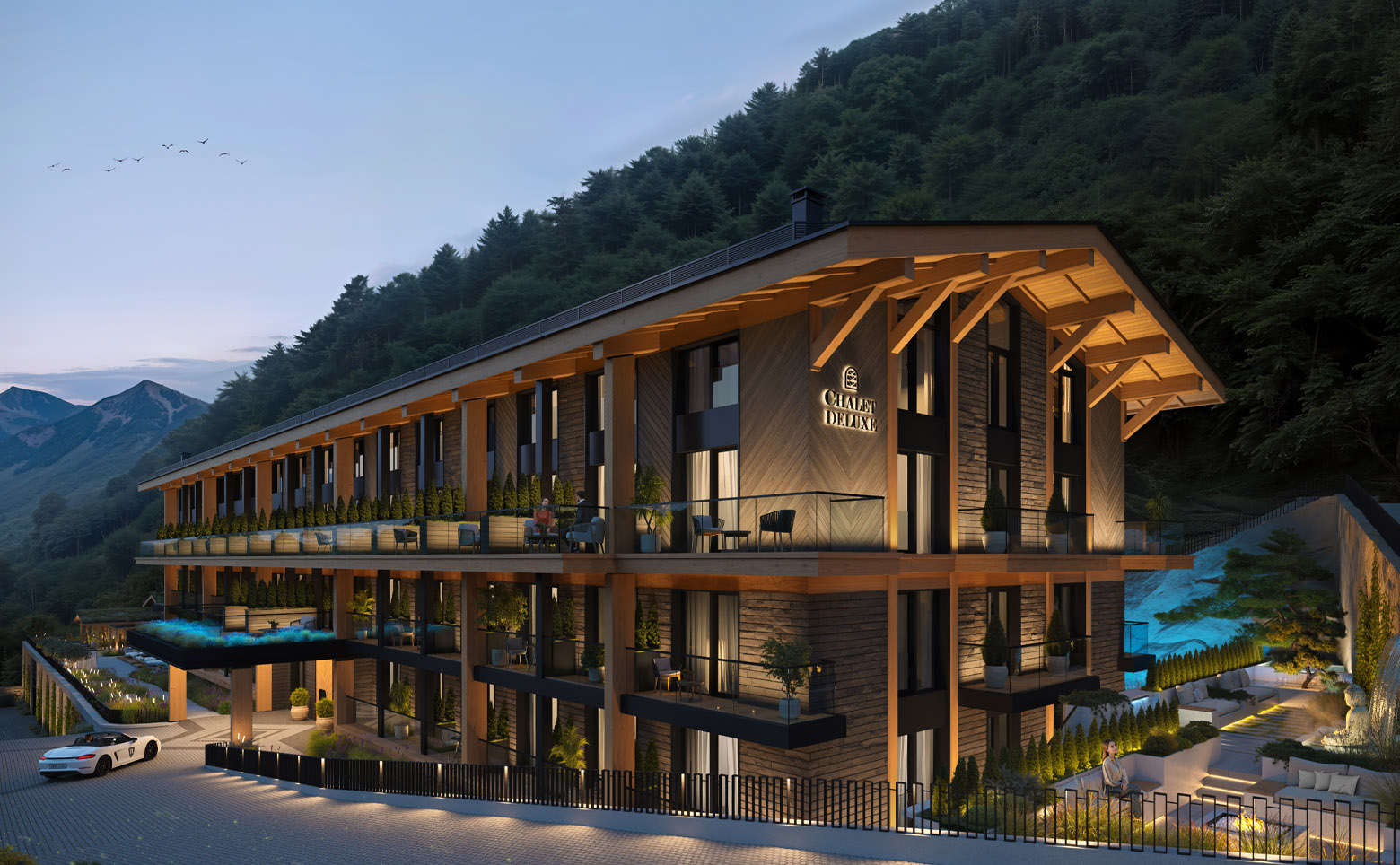Гостиничный комплекс Chalet Delux
