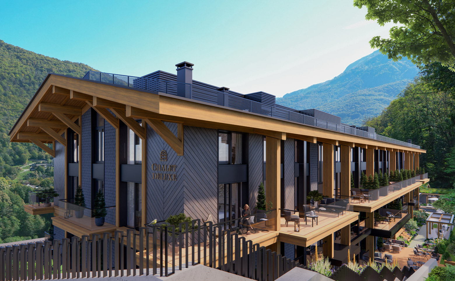 Гостиничный комплекс Chalet Delux
